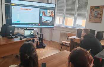 ELTE TÓK-os hallgatók a digitális tananyag fejlesztésben