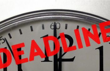Deadlines for the next TDK conference