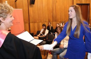 Téli diplomaosztó ünnepség